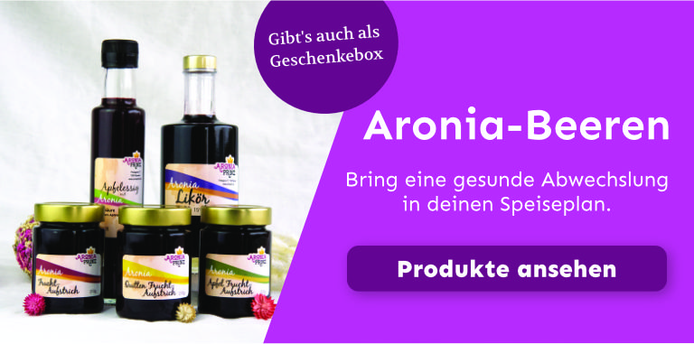 Gesunde Abwechslung mit Aronia Beeren