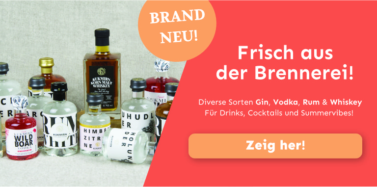 Destillerie Puchas Kukmirn. Wo Leidenschaft brennt. Gin, Vodka, Rum und Whiskey.