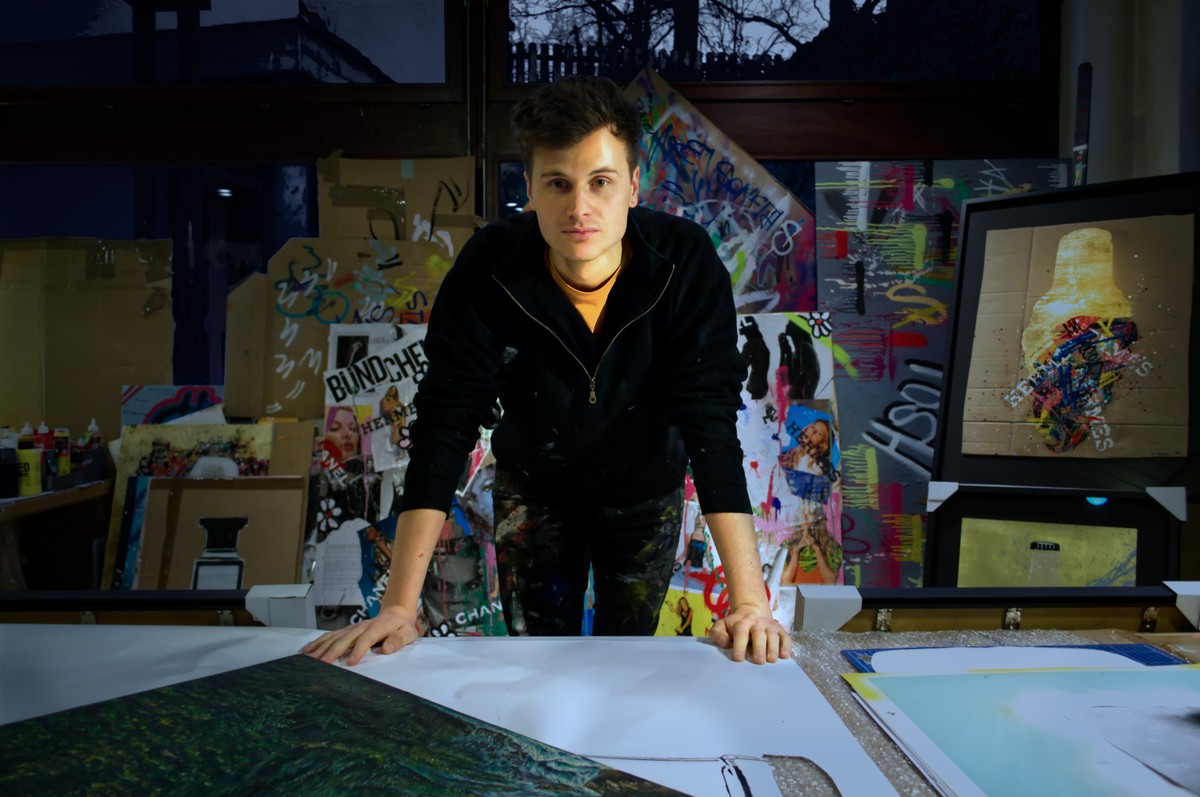 Im Studio von John Petschinger